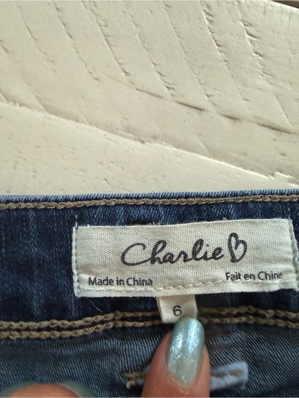 Charlie Heart Denim Jeans - Blue